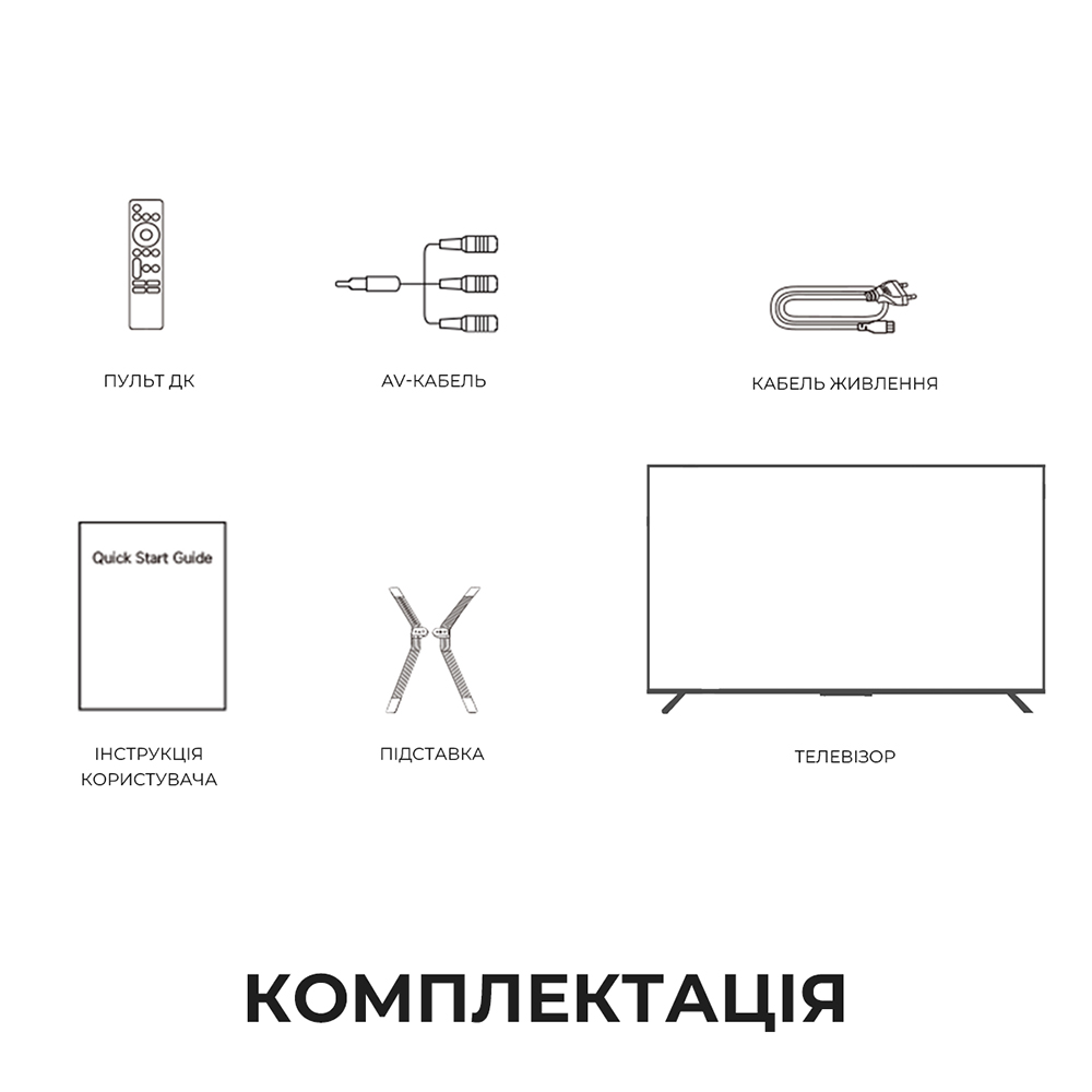 В Фокстрот Телевизор DREAME Vivid QLED 4K TV 50Q100