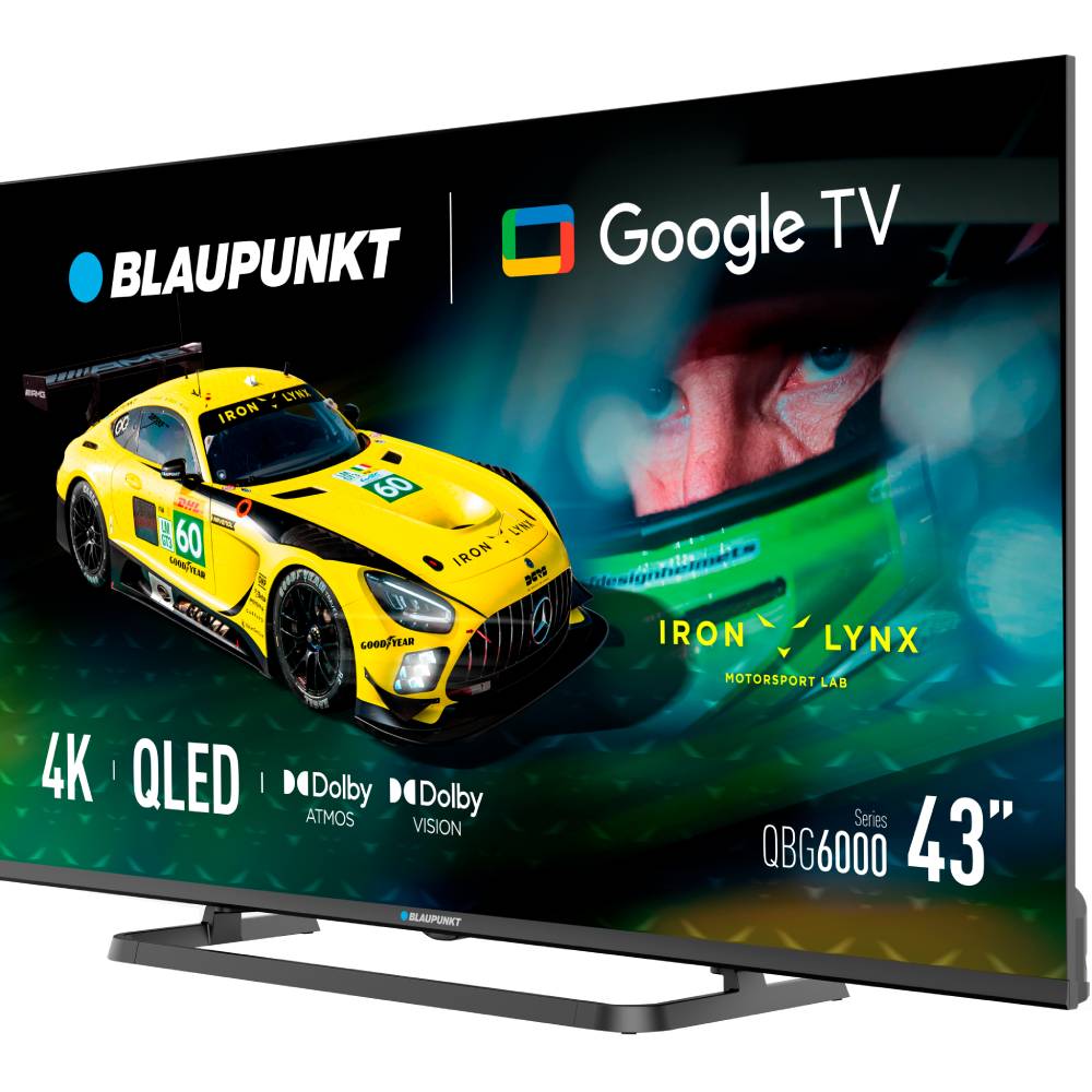 ТБ BLAUPUNKT 43QBG6000 Роздільна здатність 3840 x 2160 (4K UHD)