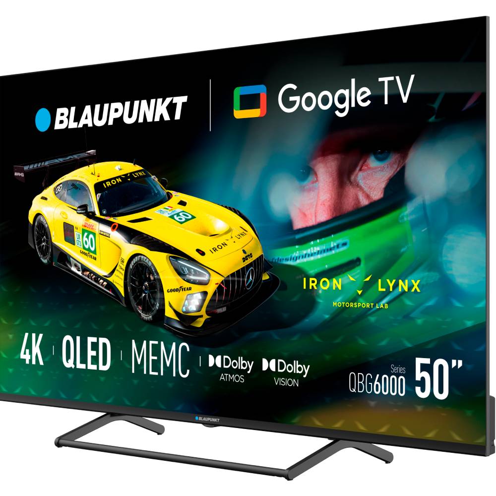 ТБ BLAUPUNKT 50QBG6000 Роздільна здатність 3840 x 2160 (4K UHD)