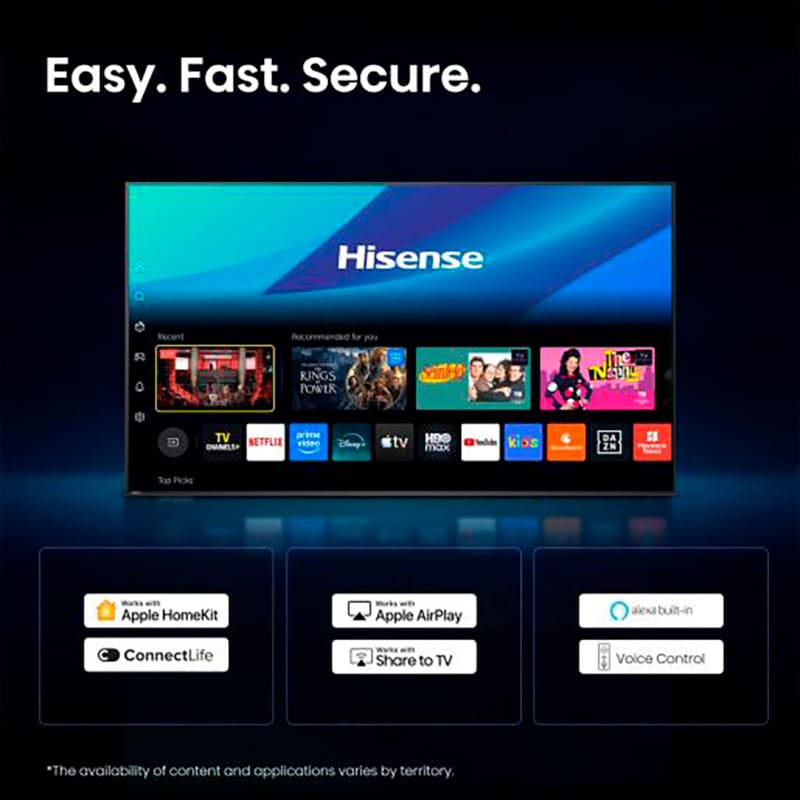 Телевизор HISENSE 43A6S ᐉ купить в FOXTROT ⁕ цены, отзывы