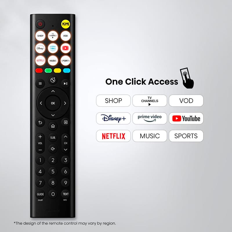 Зображення Телевізор HISENSE 40A4S