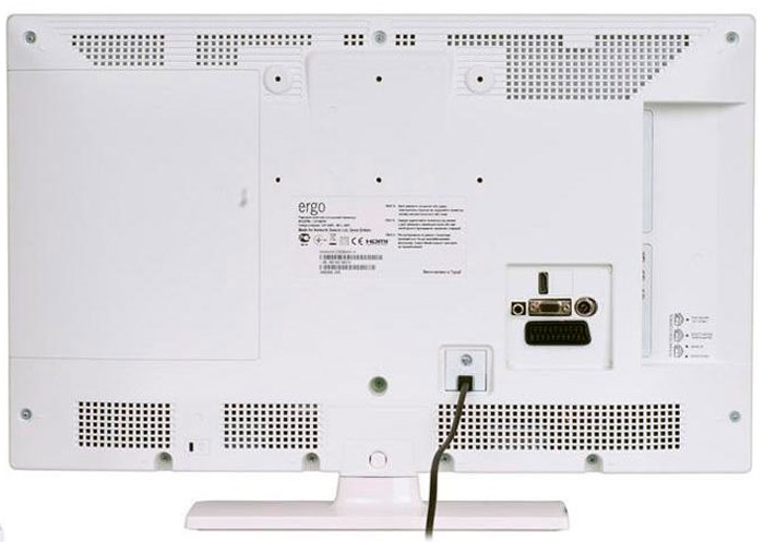 Телевізор ERGO LE24M3W White Роздільна здатність 1366 х 768 (WXGA)