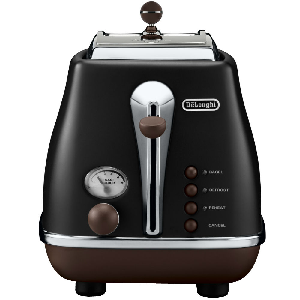 Тостер DELONGHI CTOV2103.BK Кількість відділень 2