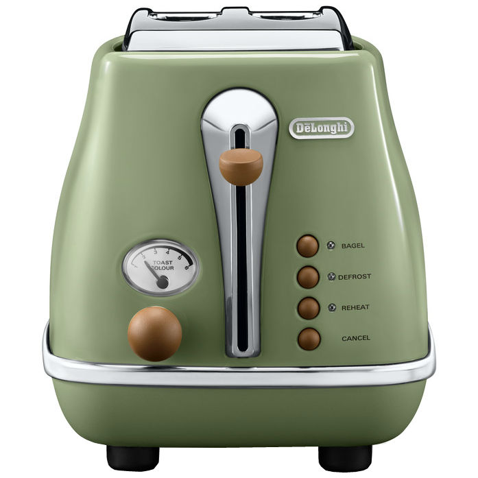 Тостер DELONGHI CTOV2103.GR Кількість відділень 2