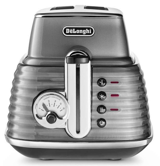 Тостер DELONGHI CTZ 2103.GY Кількість відділень 2