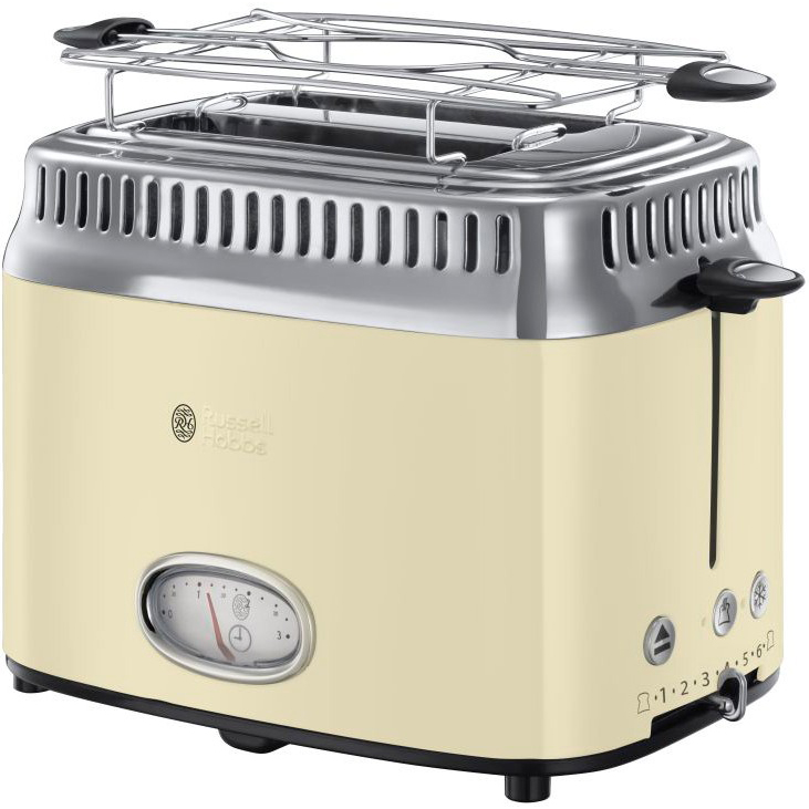 

Тостер RUSSELL HOBBS 21682-56 Retro Cream, 21682-56 Retro Cream