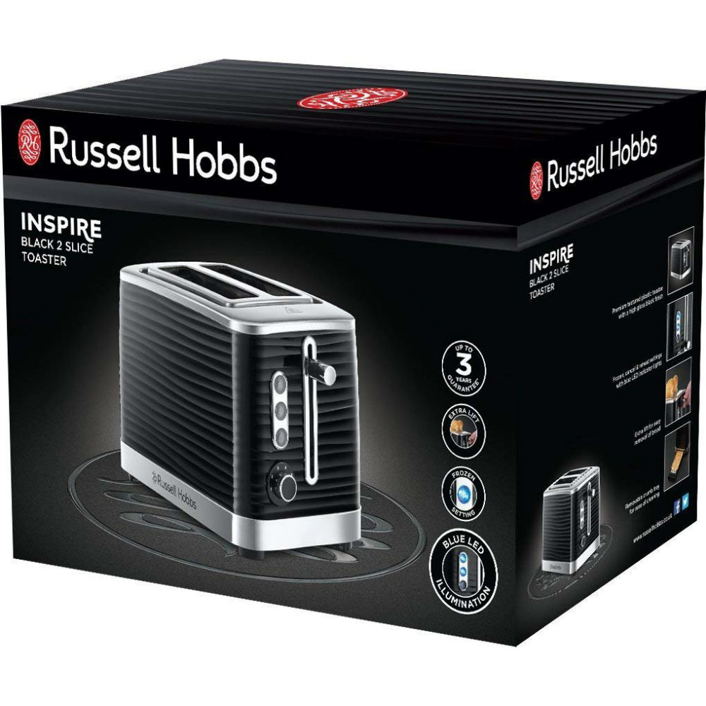 Фото Тостер RUSSELL HOBBS 24371-56 Inspire Черный