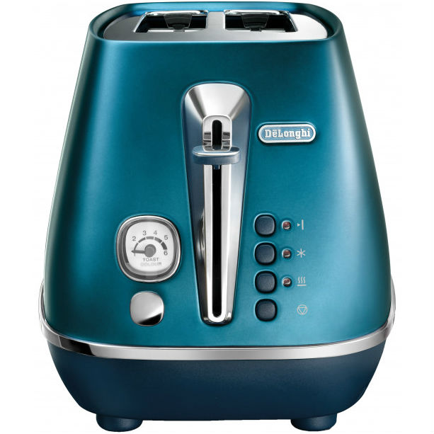 Тостер DELONGHI CTI 2103 BL Количество отделений 2