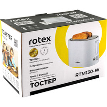 Тостер ROTEX RTM130-W