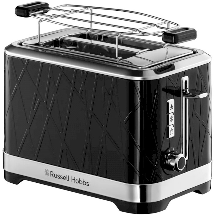 Тостер RUSSELL HOBBS 28091-56 Structure Black Количество отделений 2