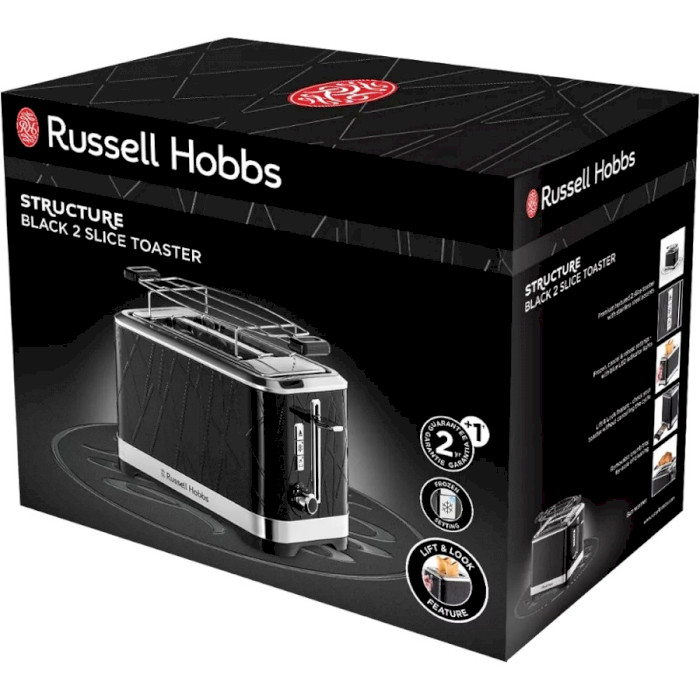 Заказать Тостер RUSSELL HOBBS 28091-56 Structure Black