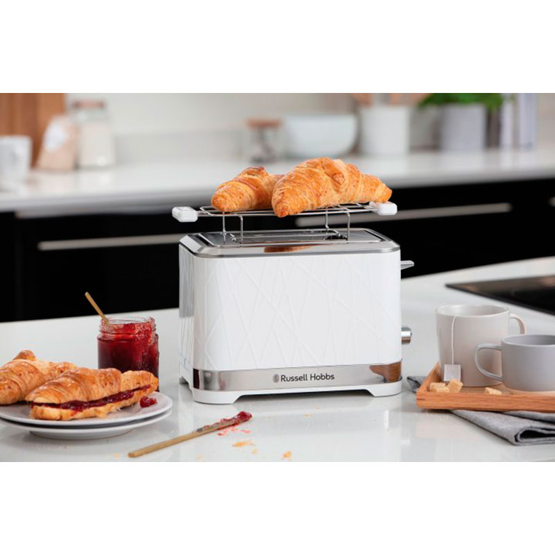 Тостер RUSSELL HOBBS 28090-56 Structure White Количество степеней поджарки 5