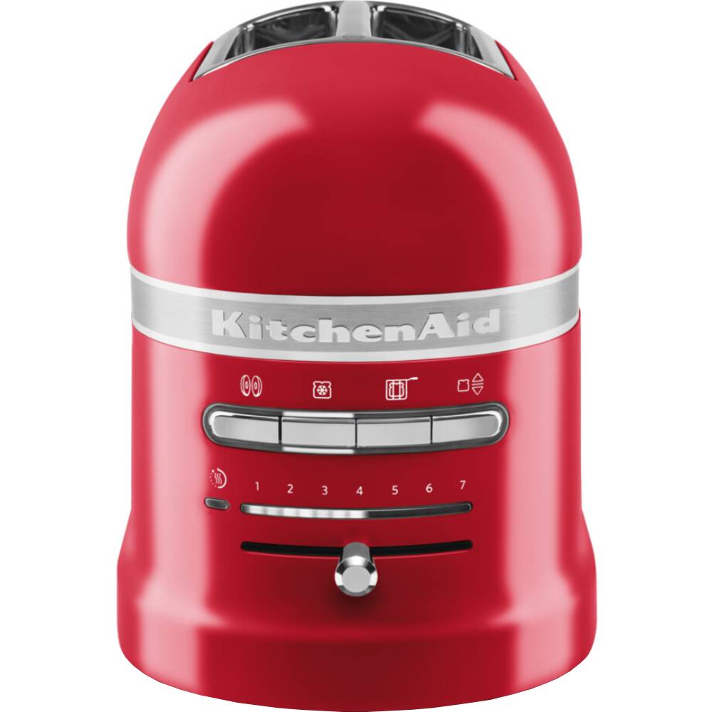 Тостер KITCHENAID Artisan Червоний (5KMT2204EER) Кількість ступенів підсмаження 7