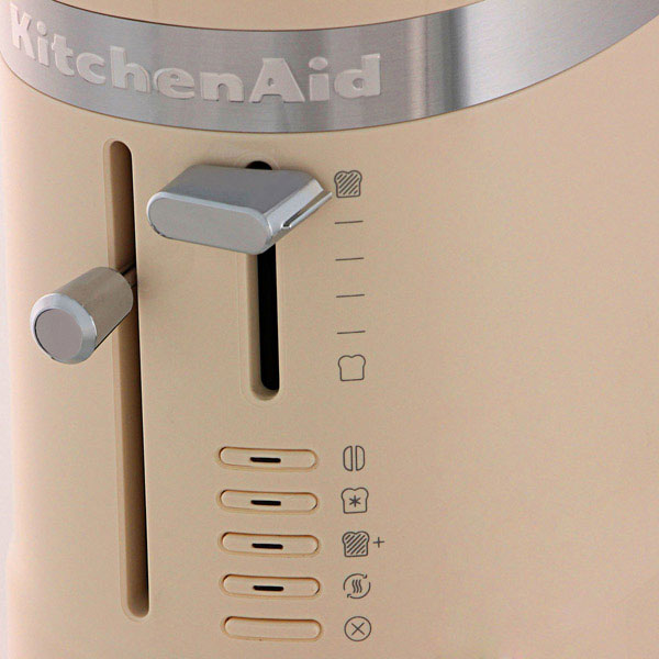 Тостер KITCHENAID DESIGN 5KMT3115EAC Almond Cream Функції підігрів тостів