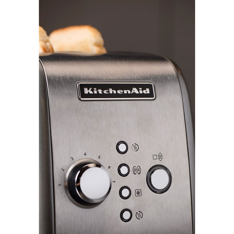 Внешний вид Тостер KITCHENAID 5KMT221ECU Silver