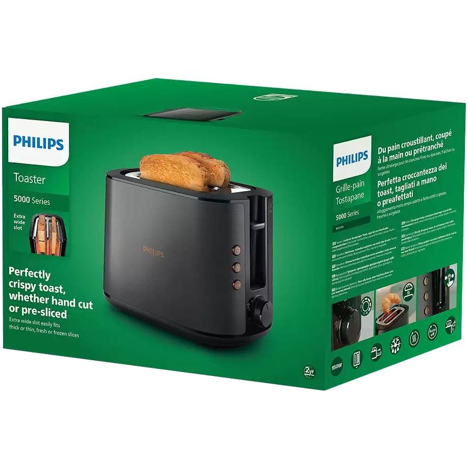 Зовнішній вигляд Тостер PHILIPS HD2650/30