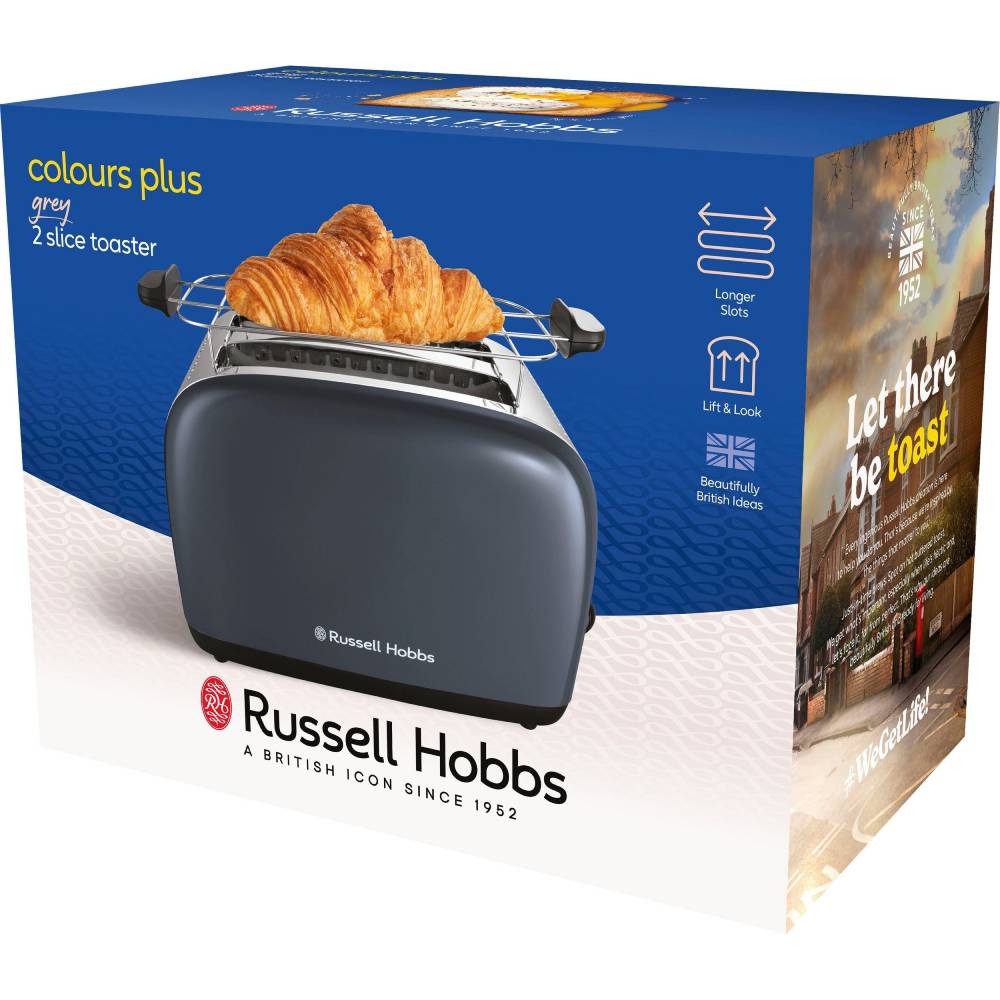 Зовнішній вигляд Тостер RUSSELL HOBBS Colours Plus (26552-56)