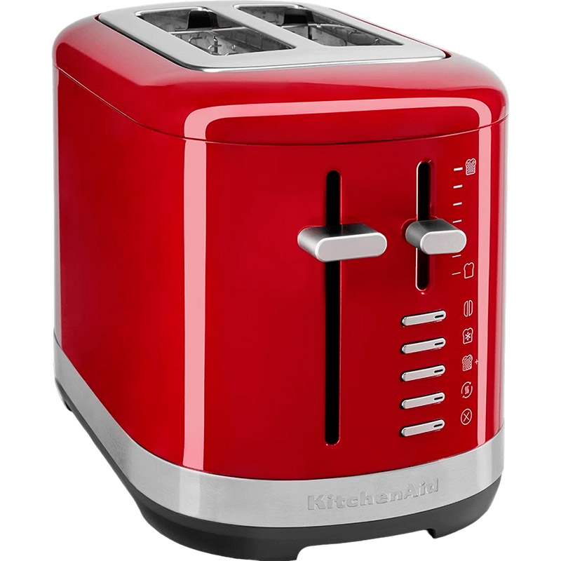 Тостер KITCHENAID 5KMT2109EER Red Количество отделений 2