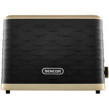 Тостер SENCOR STS7501BK Black/Gold