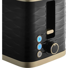 Тостер SENCOR STS7501BK Black/Gold