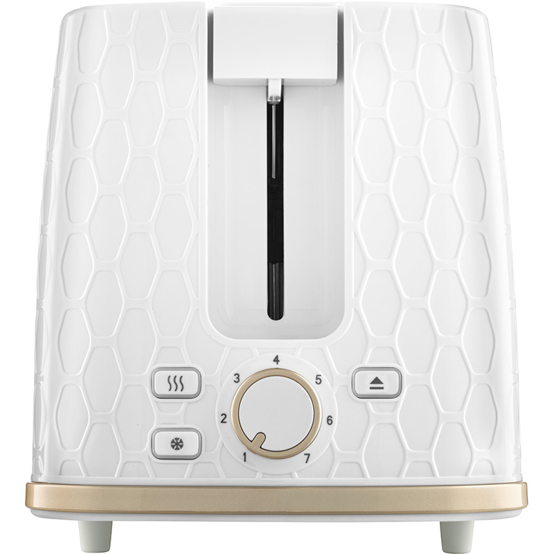 Тостер SENCOR STS7200WH White/Gold Кількість відділень 2