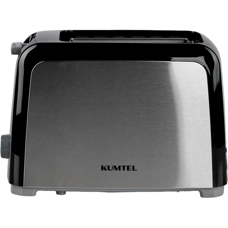 Тостер KUMTEL HTS-02 BLACK&STAINLES STEEL