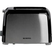Купить в Кривом Роге - Тостер KUMTEL HTS-02 BLACK&STAINLES STEEL
