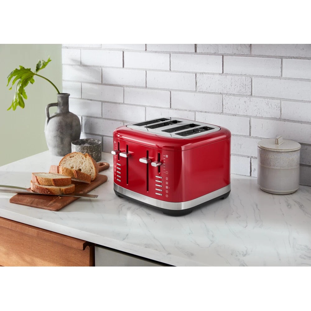 Тостер KITCHENAID 5KMT4109EER Red Количество степеней поджарки 7