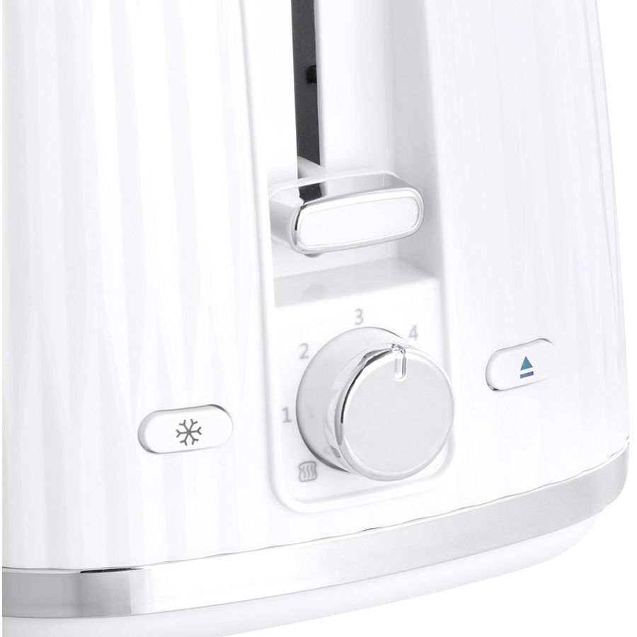 Тостер RUSSELL HOBBS 27370-56 Eden 2S Toaster White (25199036001) Кількість ступенів підсмаження 6