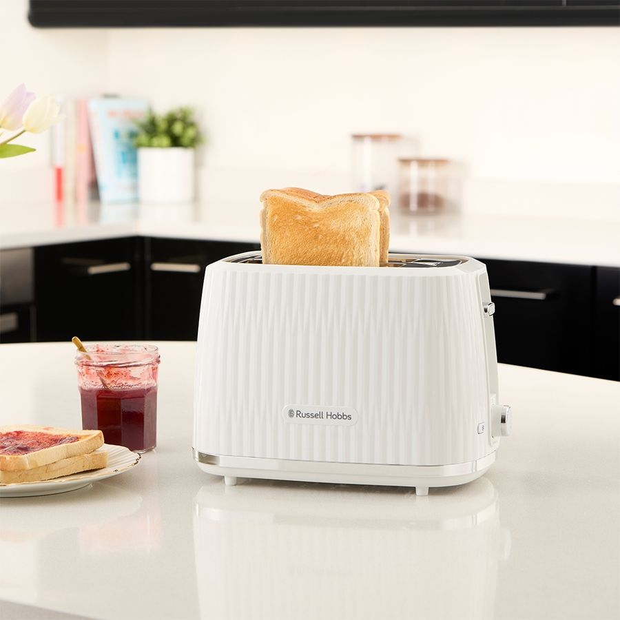 Фото Тостер RUSSELL HOBBS 27370-56 Eden 2S Toaster White (25199036001)