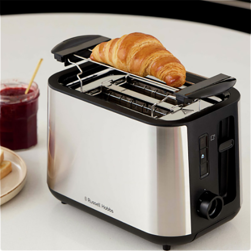 Фото Тостер RUSSELL HOBBS 27390-56 Heaton Brushed 2Slice Toaster (25210036001)