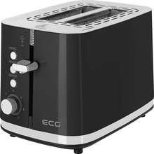 Тостер ECG ST 2766 Vintage Nero Black