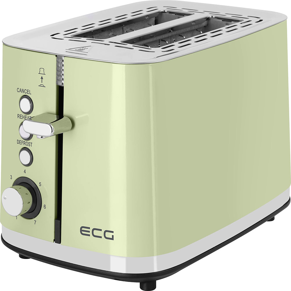 Тостер ECG ST 2766 Vintage Olive Потужність 925