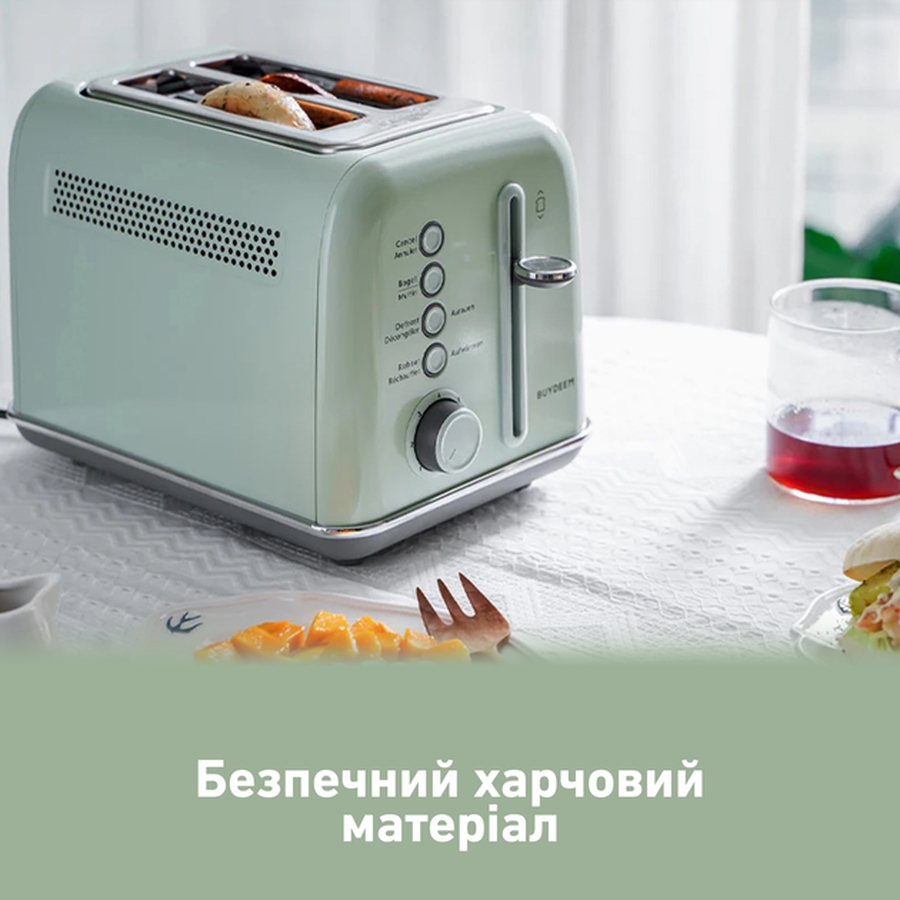 В Україні Тостер BUYDEEM DT620E Cozy Greenish (DT620E-CG/EU)