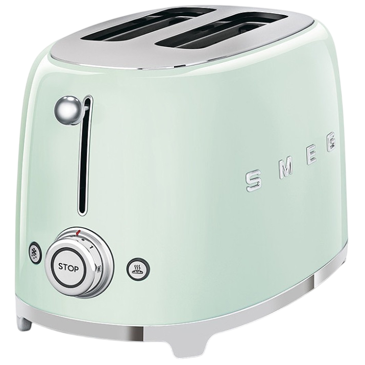 Тостер SMEG TSF01PGEU Кількість відділень 2
