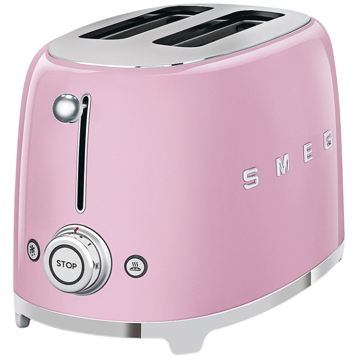 Тостер SMEG TSF01PKEU Кількість відділень 2