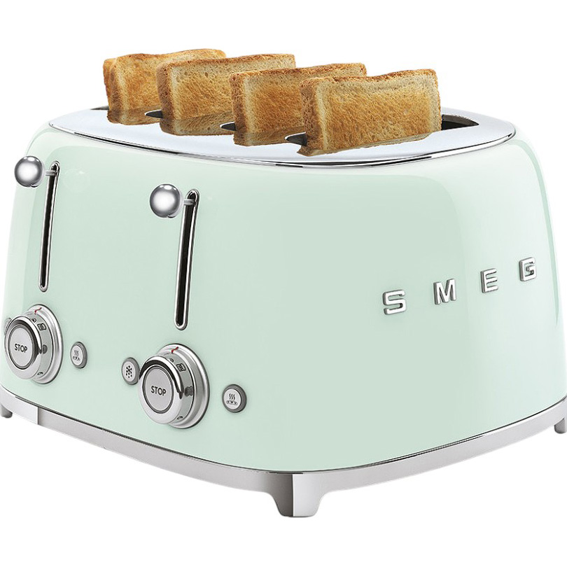 Тостер SMEG TSF03PGEU Потужність 2000