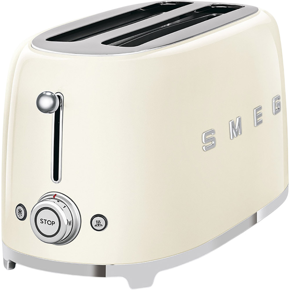 Тостер SMEG TSF02CREU Кількість відділень 2