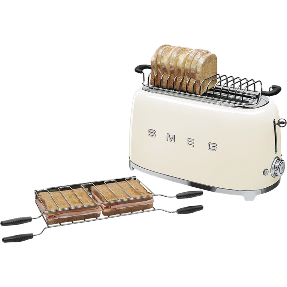 Зовнішній вигляд Тостер SMEG TSF02CREU
