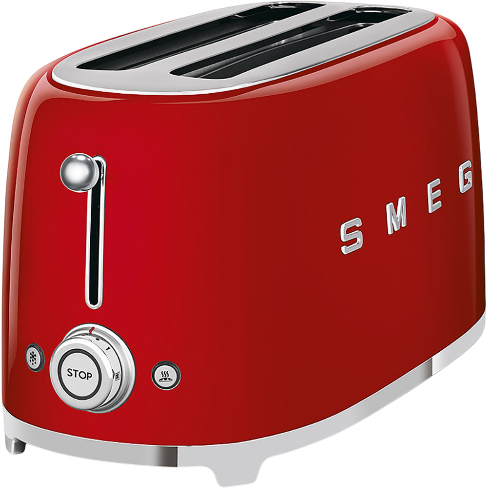 Тостер SMEG TSF02RDEU Кількість відділень 2