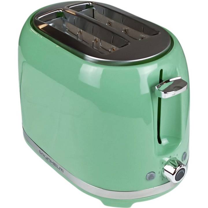 Тостер GRUNHELM GTR018G Green Количество отделений 2