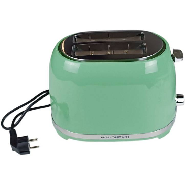 Тостер GRUNHELM GTR018G Green Количество степеней поджарки 7