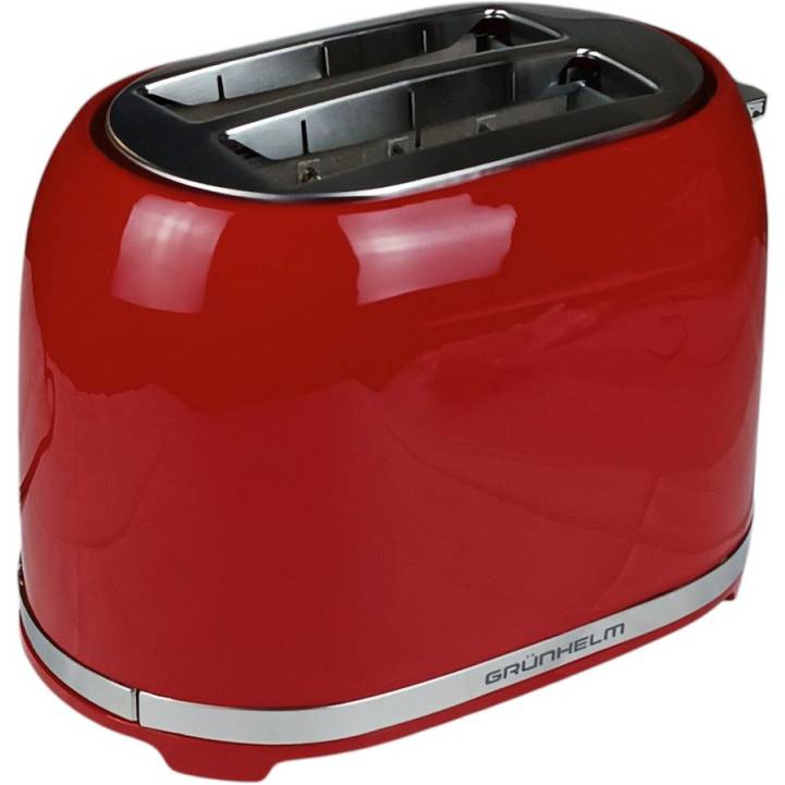 Тостер GRUNHELM GTR018R Red Мощность 850
