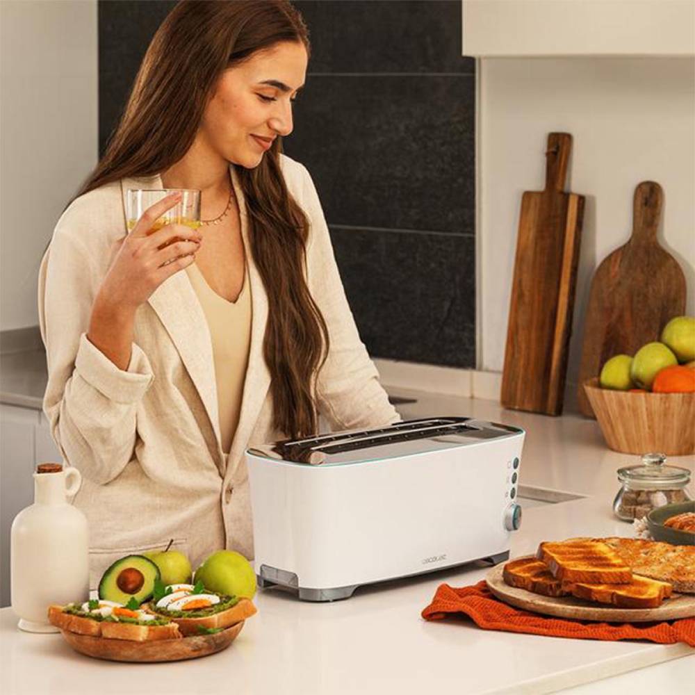 Зовнішній вигляд Тостер CECOTEC Toast&Taste Extra Double W