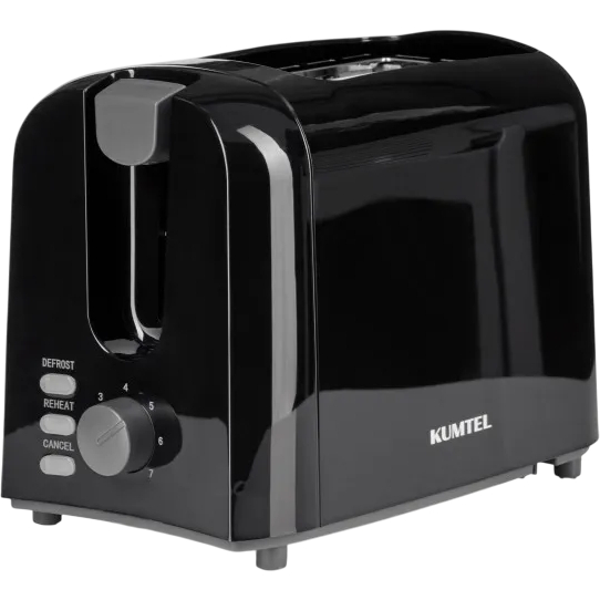 Тостер KUMTEL HTS-01 BLACK Тостер KUMTEL HTS-01 BLACK Количество отделений 2