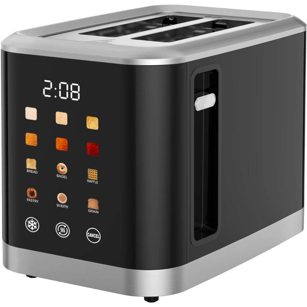 Тостер KUMTEL HTS-03 INOX & BLACK