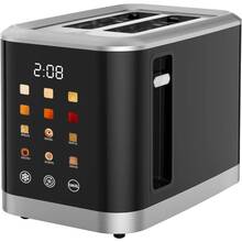 Тостер KUMTEL HTS-03 INOX & BLACK