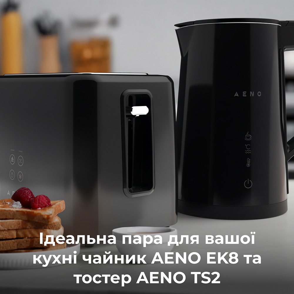 В Фокстрот Тостер AENO TS2B (ATS0002B)