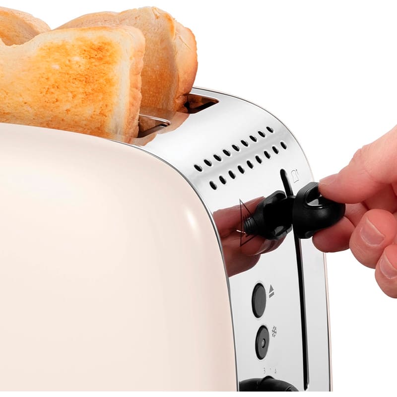 Фото Тостер RUSSELL HOBBS Colours Plus 2S Jasmine (26930-56)