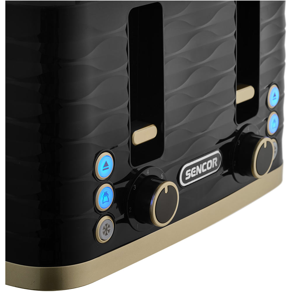 Тостер SENCOR STS7551BK-EUE3 Количество степеней поджарки 7